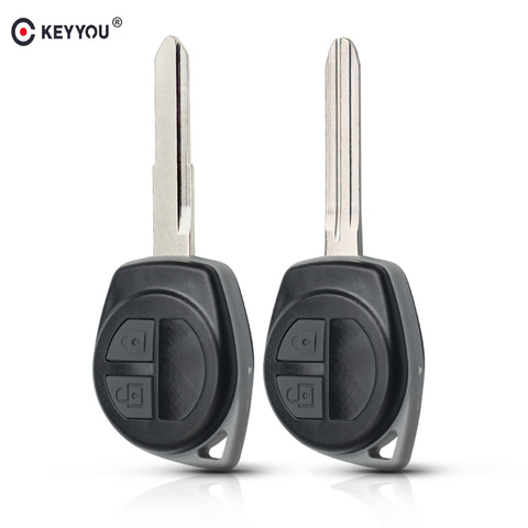 KEYYOU For Suzuki Igins Alto SX4 Vauxhall Agila 2005 2006 2008 2009 2010 Remote Car Key Fob Shell HU133R TOY43 Blade Button Pad ► Photo 1/6