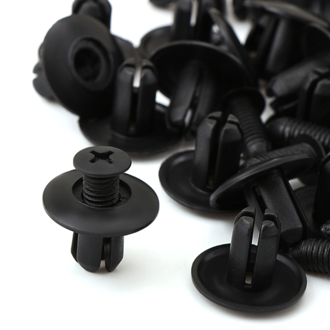 8mm Black Car Fastener clip for Lifan Solano X60 X50 X70 520 620 320 Motorcycle ► Photo 1/6