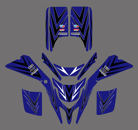 ATV Decals Stickers Graphics For Yamaha Blaster 200 YFS200 YFS 200 1988-2001 2000 Frames Ornamental Wrap Full Race Kits Pegatina ► Photo 1/3