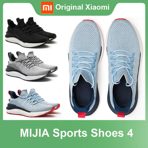 2022 Newest Xiaomi Mi Mijia Shoes 4 Men Running Sport Sneakers FREE FORCE Midsole Update Rubber Outsole Overall Machine Washable ► Photo 1/6