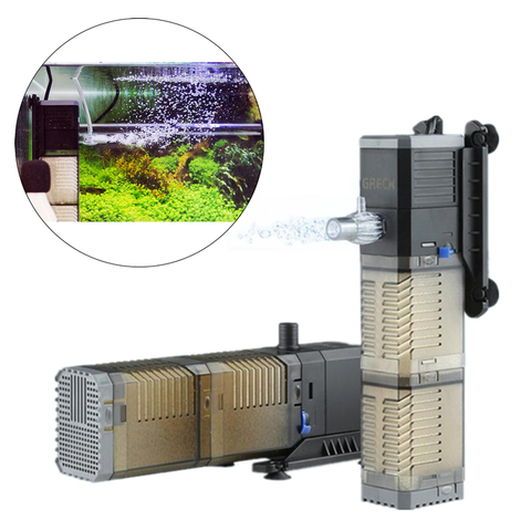 Super 4 In 1 Internal Aquarium Filter Water Pump Sunsun Multifunction Fish Tank Filter Wave Maker Water Circulation Air Pump ► Photo 1/6