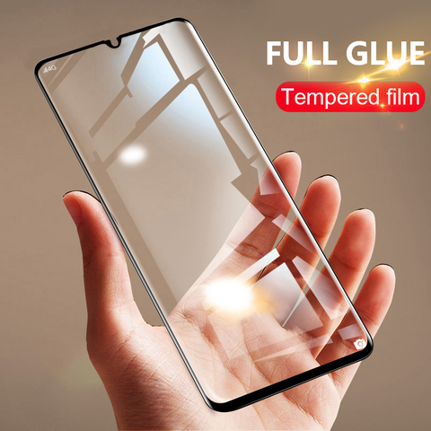 Full glue protective glass for oneplus 7t 6t 5t 3t 8 pro screen protector CHYI tempered film for one plus 7 6 5 3 glass ► Photo 1/6