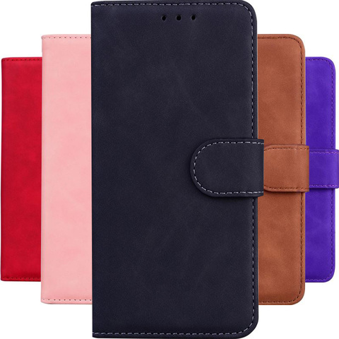 Classic Wallet PU Leather Cases For Apple iPhone 12 SE 2022 11 Pro 7 8 6 6s Plus X Xs Max Xr Flip Card Slots Phone Covers D26F ► Photo 1/6