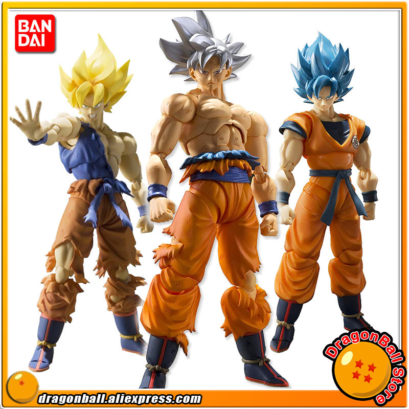 SHF Dragon Ball Z Super Saiyan God Red Hair Son Goku 6 Action Figure Toy -  AliExpress