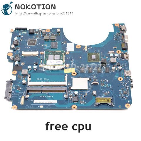 NOKOTION BREMEN-VE For Samsung NP-R780 R780 laptop motherboard BA41-01351A BA41-01352A BA92-06977A 17 inch HD5000 DDR3 free cpu ► Photo 1/6