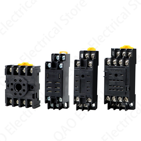 PTF08A PYF08A PYF14A Relay Base Socket For LY2NJ MY2NJ MY4NJ ► Photo 1/4