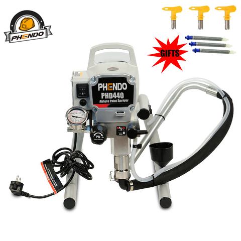 PHENDO Professional airless spraying machine with brushless Motor Spray Gun 900W 2.2L Airless Paint Sprayer 440 painting machin ► Photo 1/6