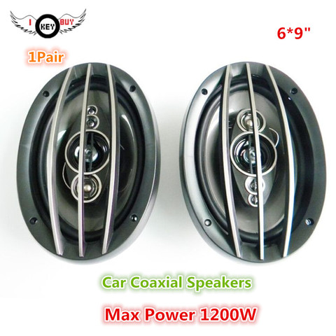 Promotion Powerful 1pair 6 *9inch Car Louder Coaxial Speakers  I KEY BUY Hi Fi end Auto Parlantes Audio Acoustic Speaker  Horn ► Photo 1/6