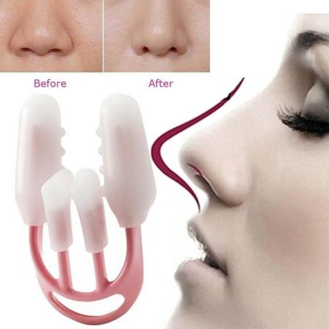 Nose Up Lifting Shaping Shaper Orthotics Clip Beauty Nose Slimming Massager Straightening Clips Tool Nose Up Clip Corrector ► Photo 1/6