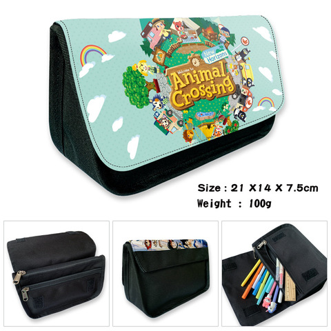 21CM Animal Crossing School Case Bag Cartoon BAGS Student Stationery Storage Bag Wallet ► Photo 1/5