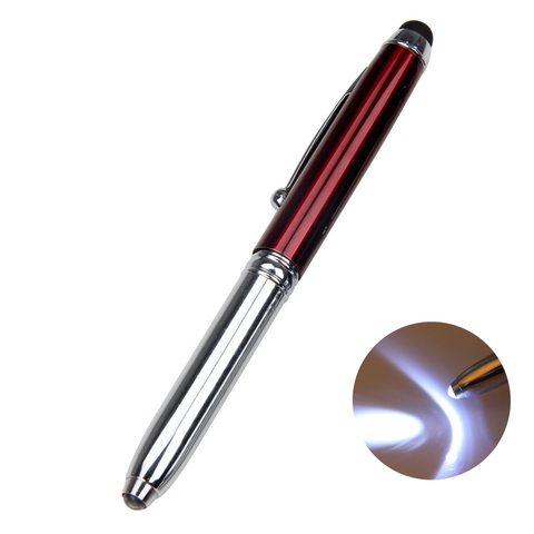 3 In 1 Mini Pocket Flashlight Penlight Emergency Light Inspection Pen Torch Light Touch Pen with Battery ► Photo 1/5