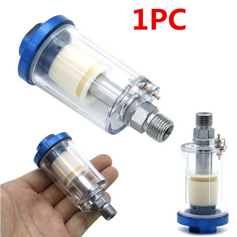 1PC 1/4'' Oil Water Separator Inline Air Hose Filter Moisture Trap For Compressor Spray Paint Gun ► Photo 1/6