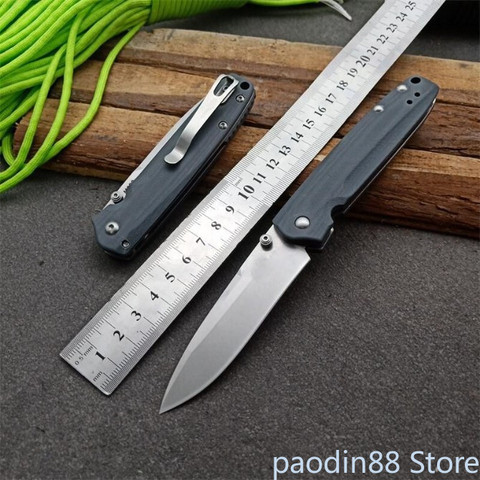 Butterfly In Knife 485 Folding Knife G10+stainless Steel Handle D2 Blade Hunting Pocket Camping Hiking Survival Knives Xmas Gift ► Photo 1/6