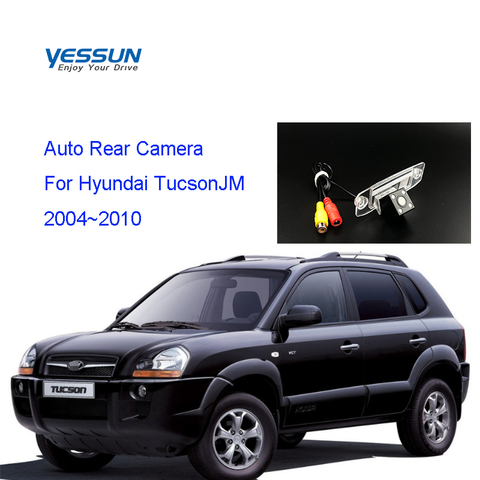 HD Night Vision Reverse Camera For Hyundai Tucson JM 2004 2005 2006 2007 2008 2009 2010 backup camera/CCD rear camera ► Photo 1/6