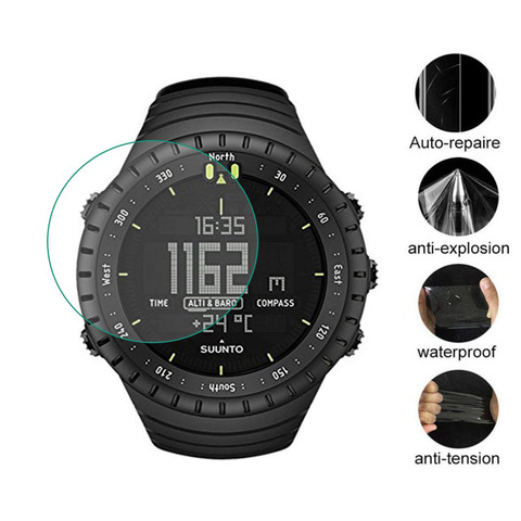 3pcs TPU Soft Clear Protective Film Guard For Suunto Core Watch GPS Sport All Black Smartwatch Screen Protector Cover (Not Glass ► Photo 1/3