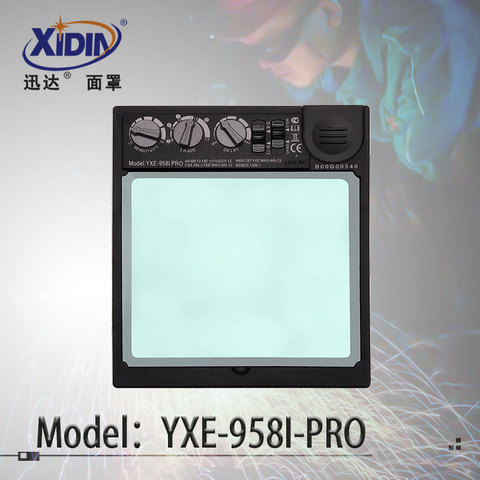 Auto-darkening welding filter/welding mask(YXE-918I/YXE-958I) ► Photo 1/2
