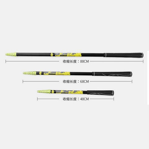 Fishing Net Fish Landing Net Foldable Collapsible Telescopic Pole Handle Durable Mesh SAL99 ► Photo 1/6