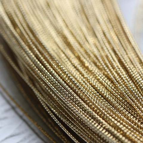 4 Meters (13.12 Feet) Half Hard Solid Raw Brass Textured Wrapping Wire ► Photo 1/2