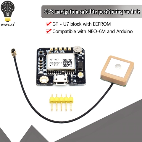 GT-U7 GPS module navigation satellite positioning compatible NEO-6M 51 single chip microcomputer STM32 for Arduino ► Photo 1/6