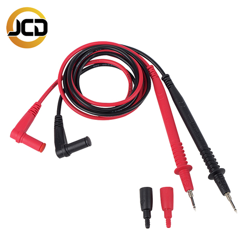 JCD Multimeter Probe Test Leads Pin for Digital Multimeter Needle Tip Multi Meter Tester Lead Probe Wire Pen Cable 20A 1000V ► Photo 1/6