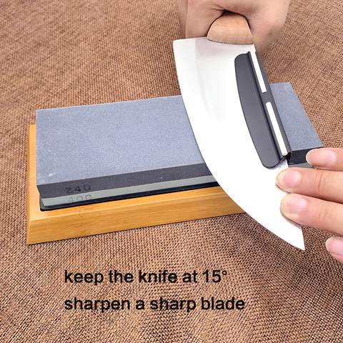 15 degree Angle guide professional sharpening stone tools Accessories knife holder blade sharp kitchen knife sharper ► Photo 1/6