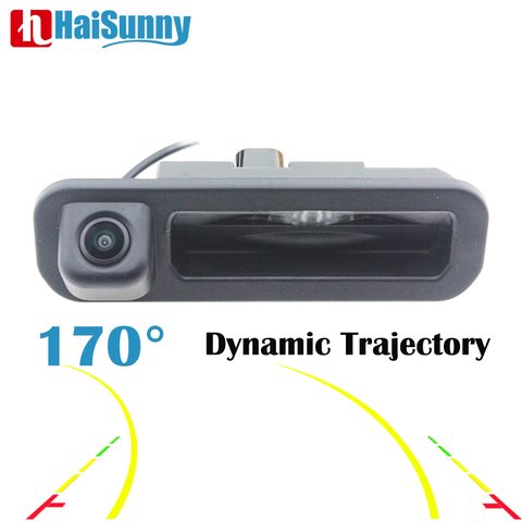 Dynamic Reverse Rear view Camera Trunk handle HD 170° Fisheye Night Vision For Ford Focus SE/Focus ST/2/3/Turnier Mk3 2012-2014 ► Photo 1/6