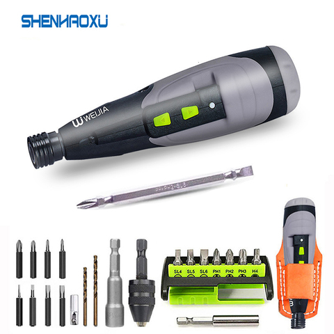 Electric Screwdriver Cordless Mini Drill 3.6V Lithium Battery Manual and Electric Usb Power Tool Charging LED Light For HOME DIY ► Photo 1/6