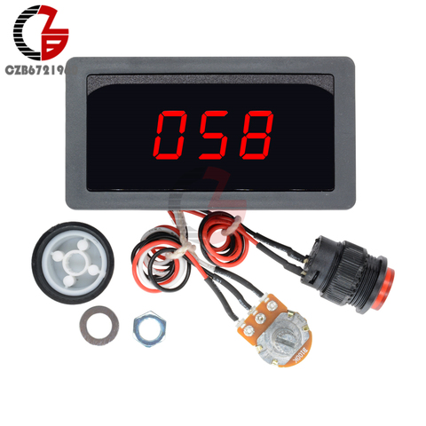 6V-30V 8A DC Motor Speed Controller 6V 12V 24V PWM Stepless Speed Control Switch Adjustable HHO Driver Regulator Duty Cycle LED ► Photo 1/6