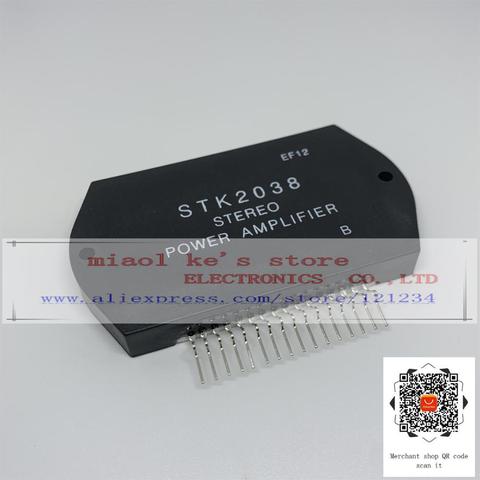 100%New original; STK2038 stk2038 - Stereo power amplifier module ► Photo 1/3