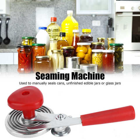 Manual Can Sealer Beader Press Sealing Glass Hand Tool Glass Cans Beader Crimping Seaming Device Machine For Seaming Glass Jars ► Photo 1/6