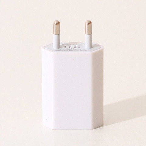 USB Wall Charger Charger Adapter 5V 1A Single USB Port Quick Charger Socket Cube for iPhone 7/6S/6S Plus/6 Plus ► Photo 1/6