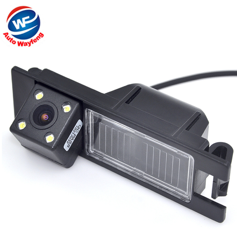 For Opel Astra H J Corsa Meriva Vectra Zafira Insignia FIAT Grande Buick Regal Car CCD Night Vision 4LED Backup Rear View Camera ► Photo 1/6