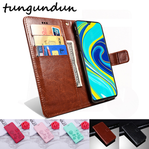 Phone Case For Cubot P40 Protective Cover Luxury PU Flip Leather Silicone Case For Cubot P 40 Protector Shell Funda Bag ► Photo 1/6