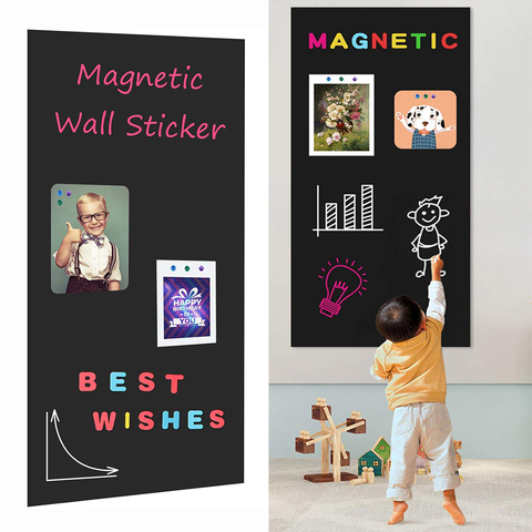 Chalknetic Magnetic Chalkboard Contact Paper for Wall Self Adhesive Chalk Board Wallpaper Learning Board for Homeschool Kids ► Photo 1/6