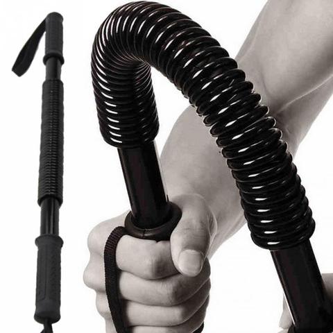 Black 20KG Arm Training Gym Spring Steel Exerciser Power Wrist Hand Gripper Strengths Fitness Equipment Chest Expansion Device ► Photo 1/6