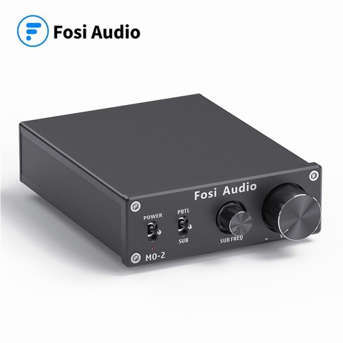 Fosi Audio Subwoofer Amplifier Mono Channel Amp Home Theater Power Amp 100W M02 TPA3116 Chip Amplificador ► Photo 1/6