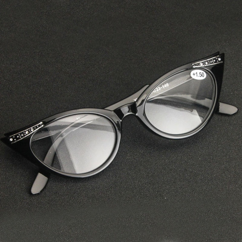 MYT_0255 Cat Eye Reading Glasses Women +100 150 200 250 300 350 Glasses For Sight  Reading eyewear ► Photo 1/5