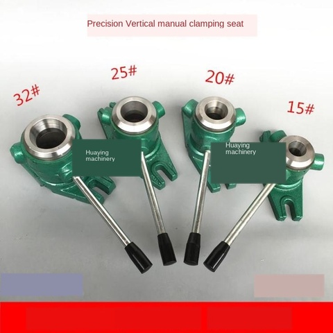 Manual chuck 15  20 type 25 Type 32 type indexing vertical pneumatic chuck holder clamp for instrument lathe chuck holder ► Photo 1/5