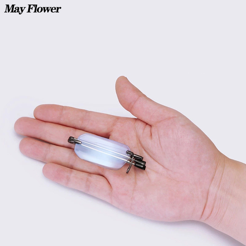 May Flower Titanium Alloy Anti Blue Light Folding Reading Glasses Mini Rimless Presbyopic Eyewear Small Wallet Glasses+3.5+4.0 ► Photo 1/6