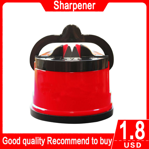 Suction cup sharpener with patch Household sharpener Kitchen gadgets Quick sharpener Multi-function tool hot sale ► Photo 1/6