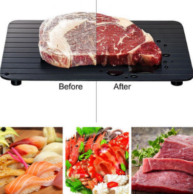 Fast Defrosting Tray Thaw Frozen Food Meat Fruit Quick Defrosting Plate Board Defrost Kitchen Gadget Tool ► Photo 1/6