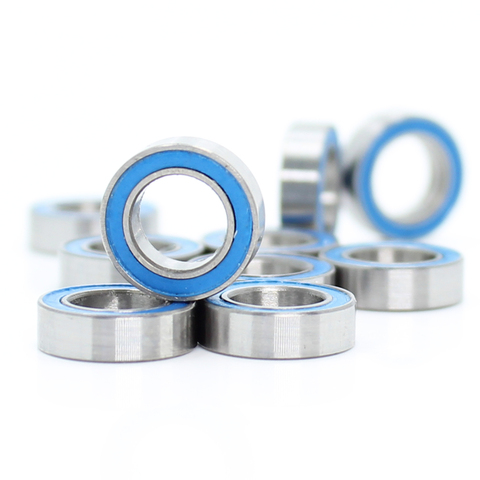 MR106RS Bearing ABEC-3 (10PCS) 6*10*3 mm Miniature MR106-2RS Ball Bearings RS MR106 2RS With Blue Sealed L-1060DD ► Photo 1/6