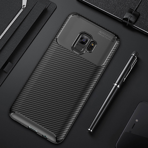 For Samsung Galaxy S9 S 9 Plus Case Luxury Carbon Fiber Cover Shockproof Phone Case For Samsung S9+ Cover Full Protection Bumper ► Photo 1/6