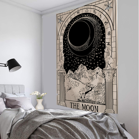 Tarot Card Tapestry Wall Hanging Astrology Divination Bedspread Beach Mat ► Photo 1/6