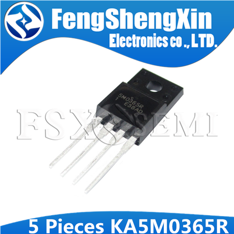 5PCS KA5M0365R TO-220F KA5M0365 TO-220 5M365R 5M0365R ► Photo 1/1