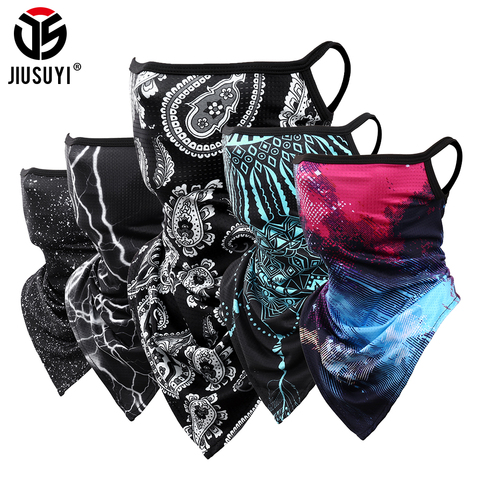 3D Headband Paisley Neck Gaiter Tube Scarves Hanging Ear Cover Scarf Breathable Windproof Face Mask Guard Bandana Men Women ► Photo 1/6