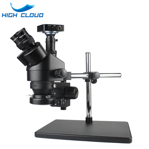 38MP HDMI Digital USB Microscopio Camera 3.5X-90X Simul-Focal Trinocular Stereo Microscope Soldering Repair Industry Microscopio ► Photo 1/1