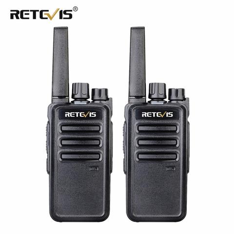 Retevis RT668 Rugged Walkie Talkie 2pcs PMR PMR446 FRS License-free Long Range Two Way Radio Station Walkie-Talkies Comunicador ► Photo 1/6