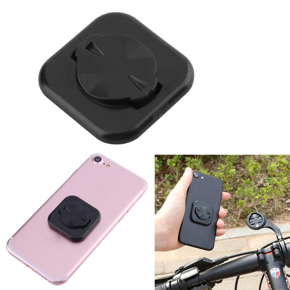 Bike Bicycle Mobile Phone Holder Back Button Paste Sticker for Garmin Edge Mount 