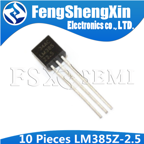10pcs LM385Z-2.5 TO92 LM385Z LM385 LM385-2.5 TO-92  Micropower Voltage Reference Diodes ► Photo 1/1